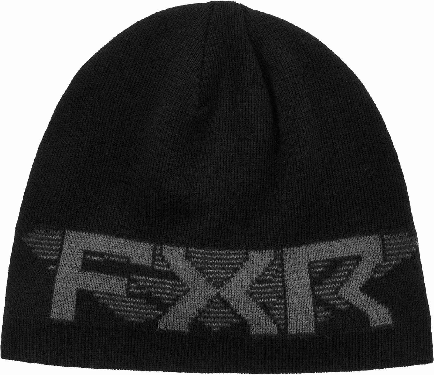 FXR Youth Split Beanie Classic Skull Fit Soft Acrylic Jacquard Knit Comfortable - One Size