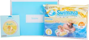 G2 Baby Body Ring in Gift Box (9 Months to 3 Years) - First Swim Kit Comfy Inflatable Swim Float for Toddlers, Pool & Beach Floatie, Safety-Tested Water Tube (Yellow Duckie)