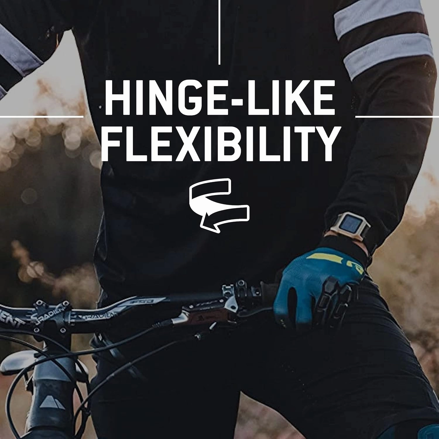 G-Form Sorata 2 Mountain Bike Gloves - Breathable for MTB & Dirt Bike Riders - Cycling With Knuckle Protection - Flexible for Bikers