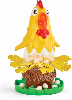 Game Zone Pluck It - Interactive Chicken Game for 2-4 Players Ages 4  - Develops Hand-Eye Coordination and Strategic Thinking Skills!