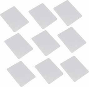 Garneck 50pcs Portable Card Sleeves Transparent Protective Card Holders Simple for Photos Game Tear-Resistant for Collection Storage
