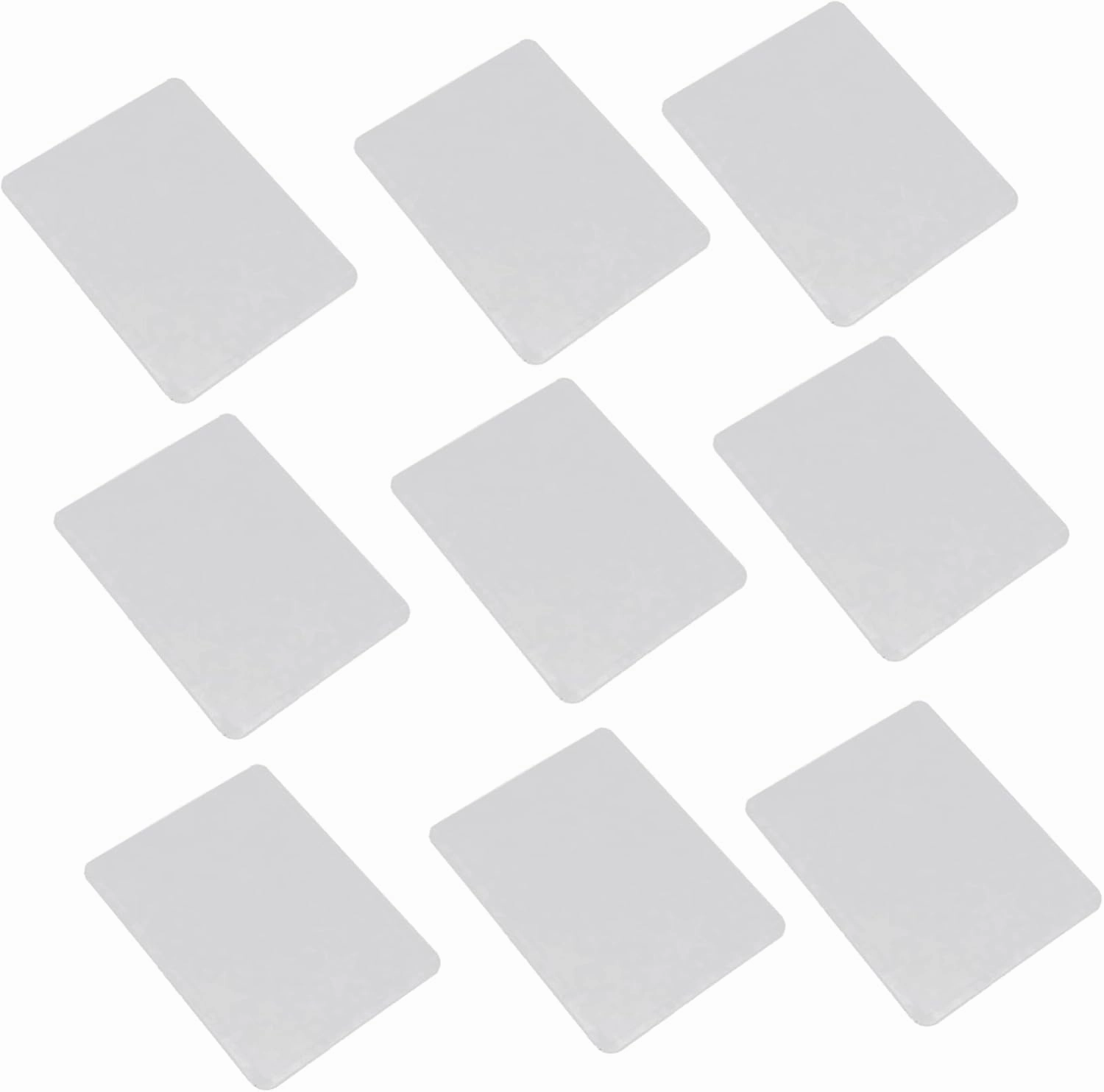 Garneck 50pcs Portable Card Sleeves Transparent Protective Card Holders Simple for Photos Game Tear-Resistant for Collection Storage