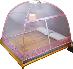 Gauze Tentne Princess Bed Bedroom Taller Wider Encrypted Gauze Double Doors More Convenient Buckles Sturdy Outdoor Sleeping Bag Tent,Coast,1.2x2.0m