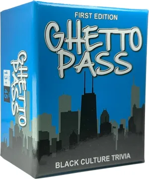 Ghetto Pass – Black Culture Celebration Card Game: Perfect for Family Game Nights, Urban Trivia, and Fans of Black Excellence Celebrating Our History