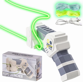 Glow in The Dark String Rope Launcher ,Hand Held Novelty Fun String Shooter , Rope Launcher Fidget Toy,a Lasso Game String Shooter Toy, Party Birthday Gifts for Children Aged 3-14