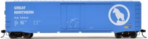 Great Northern Railroad Box Car with Plug Door Running Number #36855 HO Scale Train Rolling Stock HR6634A