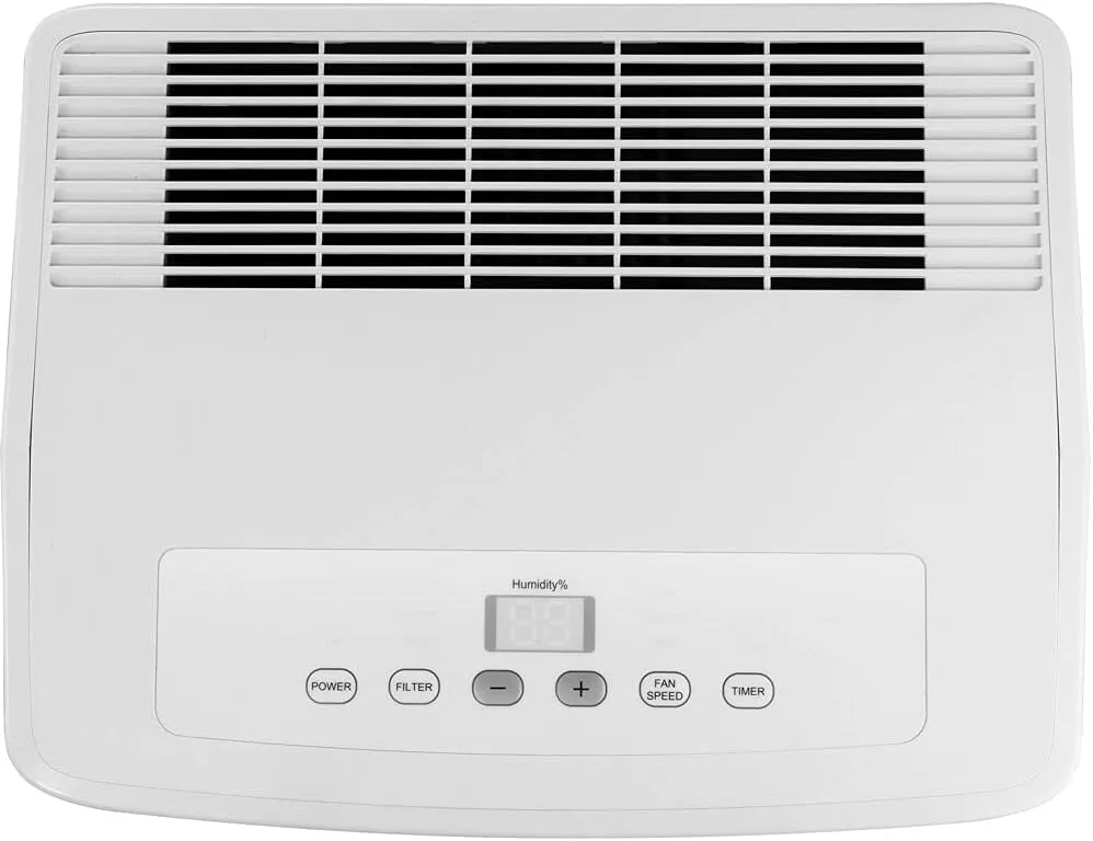 Gree Energy Star 50-Pint Portable Dehumidifier, Removes Moisture in Garages, Basements, Living Rooms, Large Areas up to 4,500 Sq.Ft., LED Display, Removable Tank