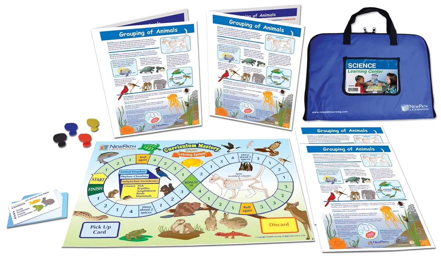 Grouping of Animals Learning Center Game - Grades 3-5