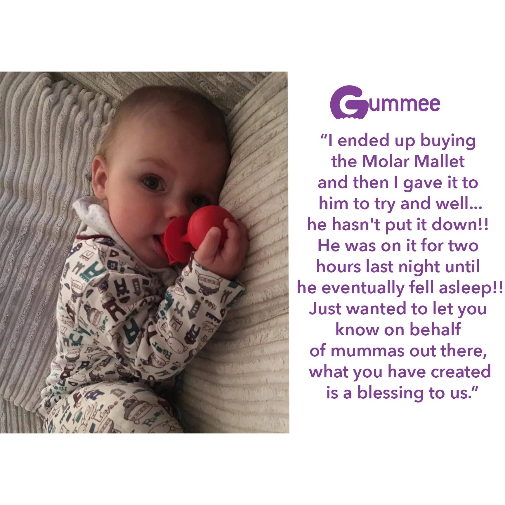 Gummee Chew Pack - Link N Teethe and Molar Mallet Teether