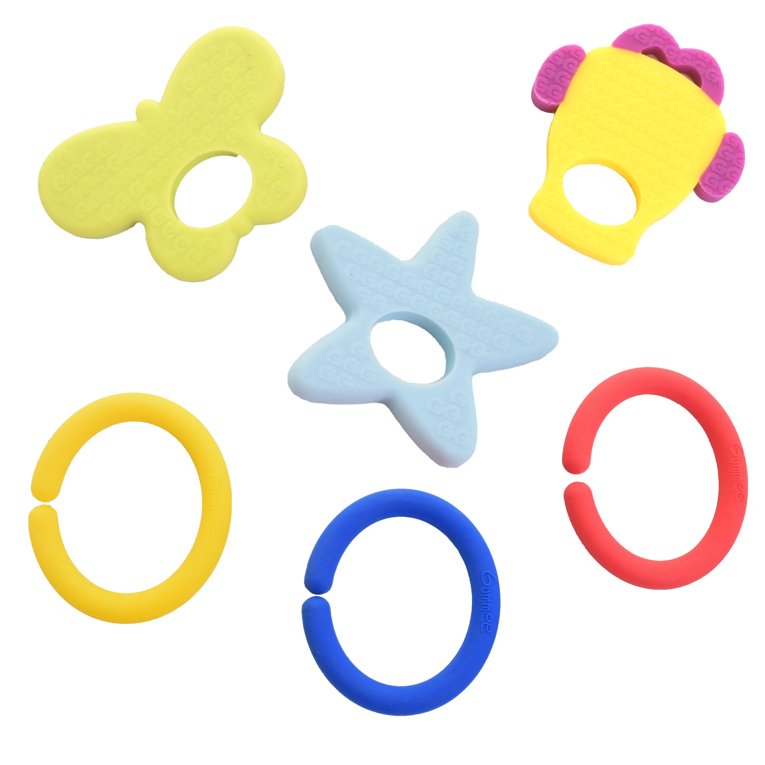 Gummee Chew Pack - Link N Teethe and Molar Mallet Teether