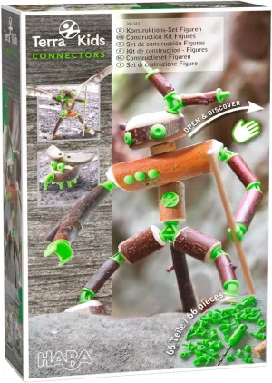 HABA Nature Toys Connectors – Terra Kids STEM Kit & Building Toys for Ages 8-13, Outdoor Activities for Kids Ages 8-12, Building Sets for Boys & Girls