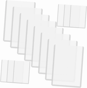 HANABASS 50Pcs Game Card Sleeves Card Protectors for Baseball Basketball Trading Cards Standard for Card Storage Protection