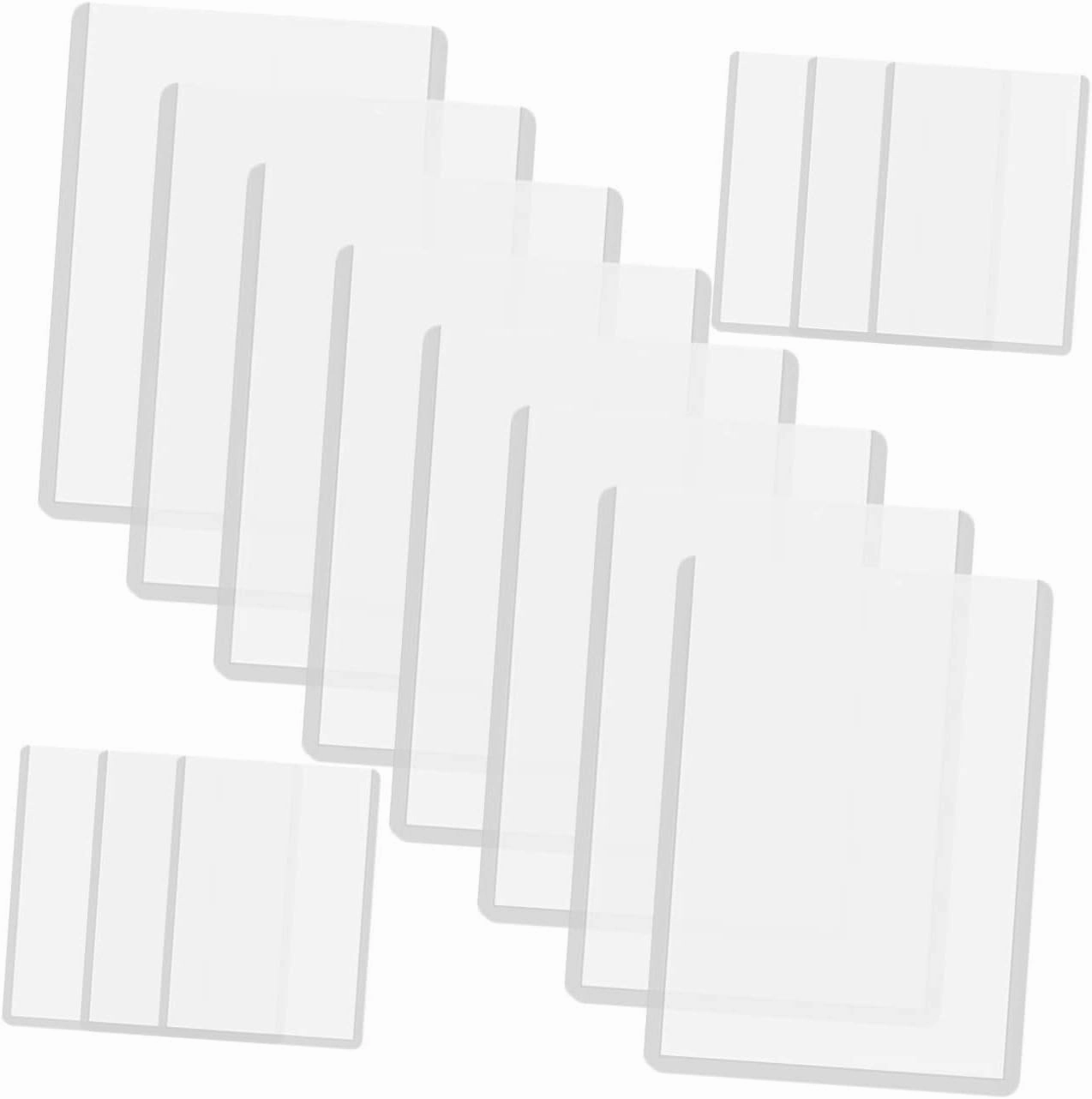 HANABASS 50Pcs Game Card Sleeves Card Protectors for Baseball Basketball Trading Cards Standard for Card Storage Protection