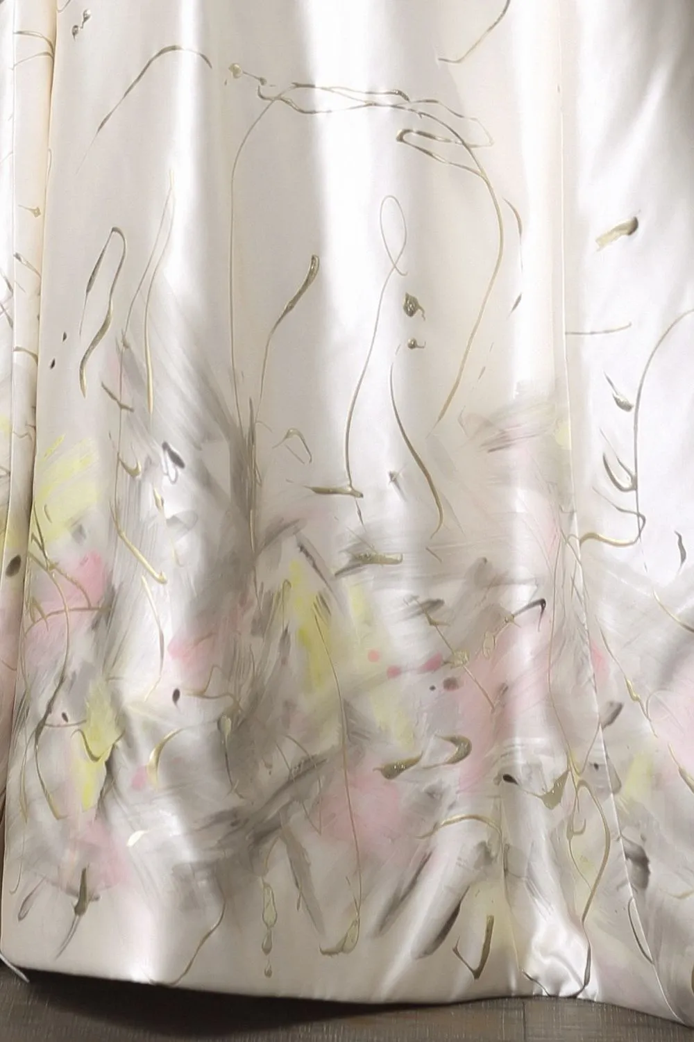 Hand Painted Ball Gown