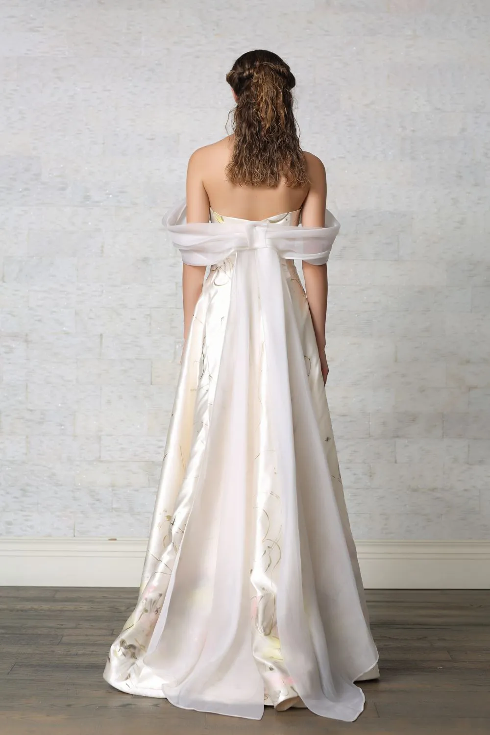 Hand Painted Ball Gown