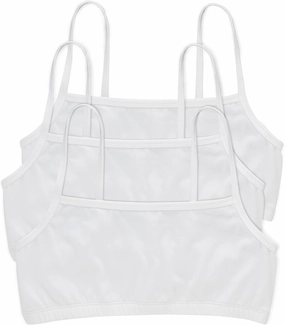 Hanes Women's Cotton String Bralette (3 Pack)