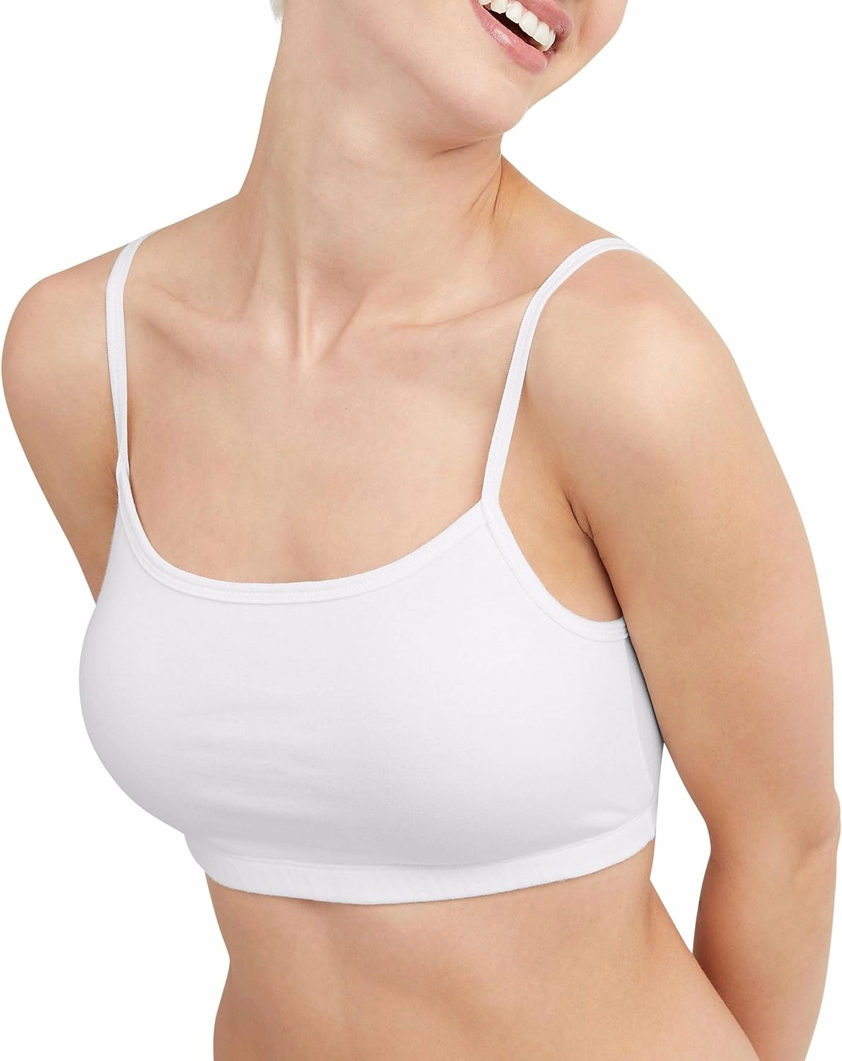 Hanes Women's Cotton String Bralette (3 Pack)