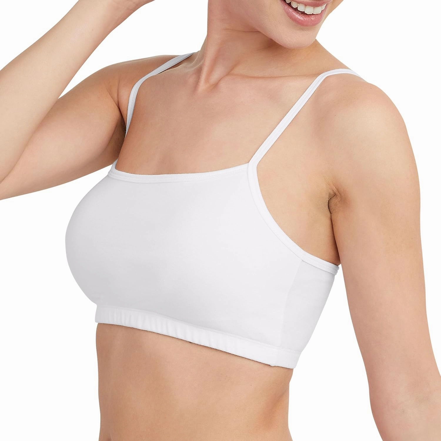 Hanes Women's Cotton String Bralette (3 Pack)