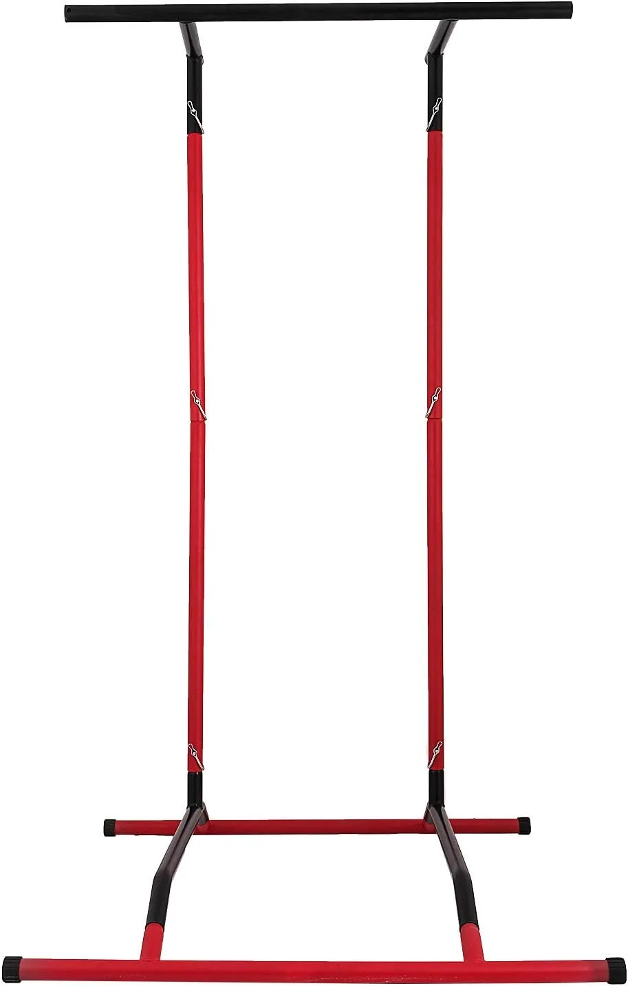Happybuy Portable Pull Up Dip Station Power Tower Gym Bar Stretch Workout Multi Function