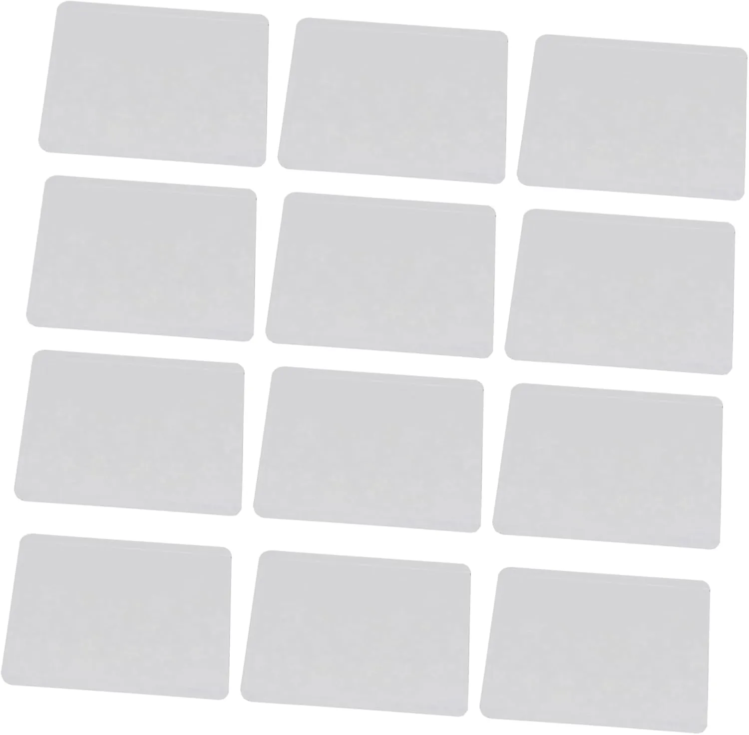 Happyyami 50pcs Photo Card Holders Protective Sleeves Simple Style Card Protectors Keep Your Collections Safe and Organized