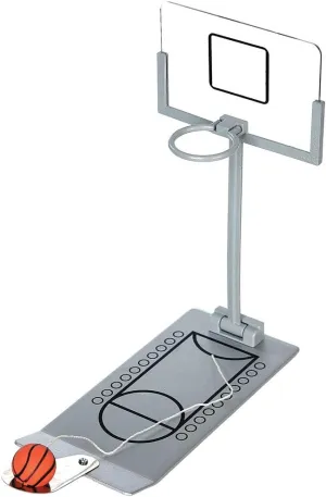 HLJgift Creative Funny Desktop Miniature Basketball Game Toy - Christmas Day Gift Fun Sports Novelty Toy or Gag Gift Idea