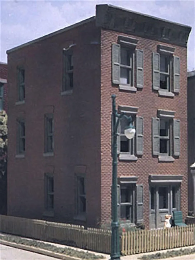 HO KIT DPM Townhouse #3 by Woodland Scenics