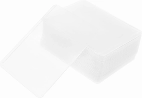 Homoyoyo Hard Plastic Sleeves for Trading Cards 25pcs Baseball Card Protectors for Sports Collectors