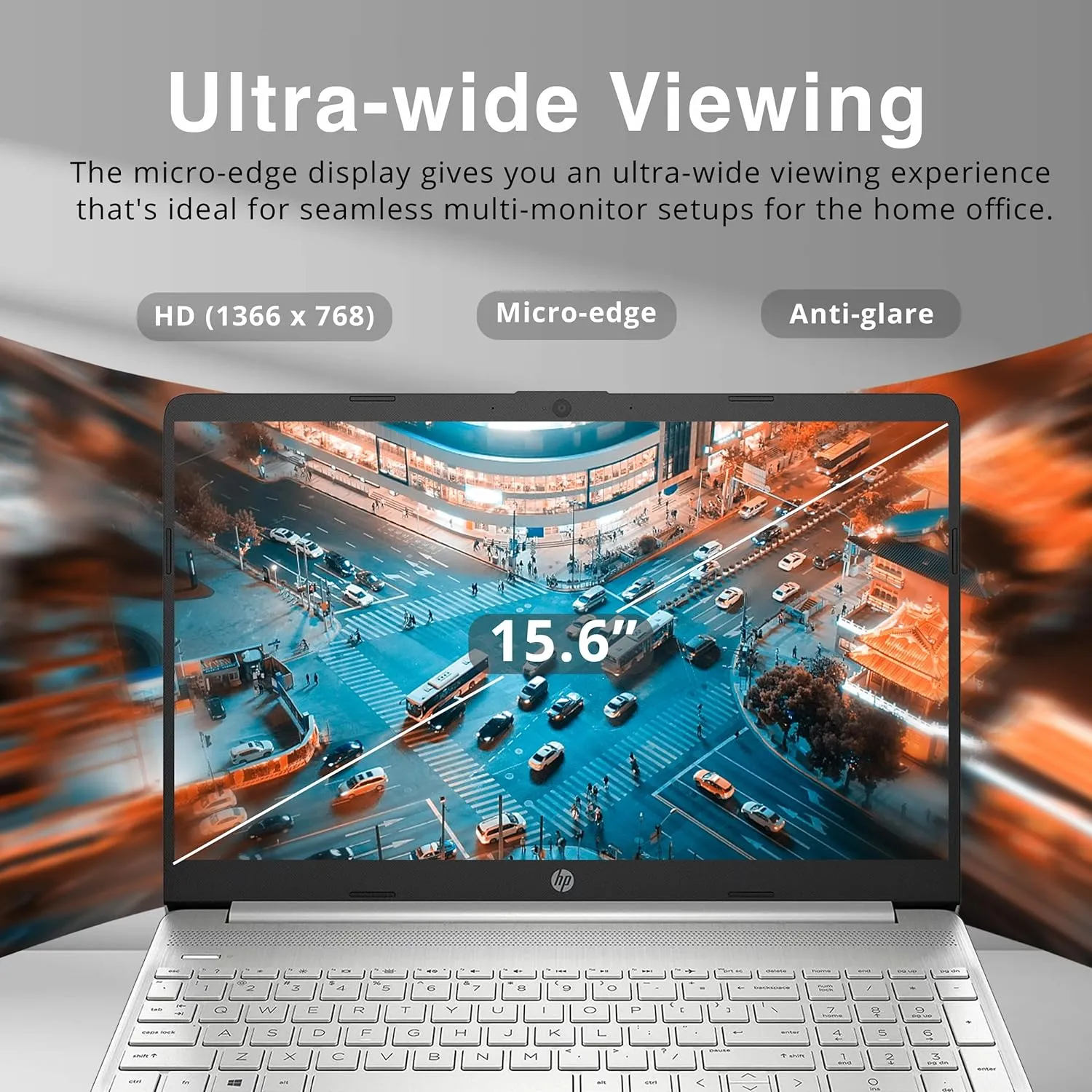 HP 2022 15.6'' HD Touchscreen Laptop, 11th Gen Intel Core i3-1115G4, 8GB DDR4 RAM, 256GB PCIe SSD, Intel UHD Graphics, HD Audio, 720p HD Camera, Win 11, Silver, 32GB Snow Bell USB Card