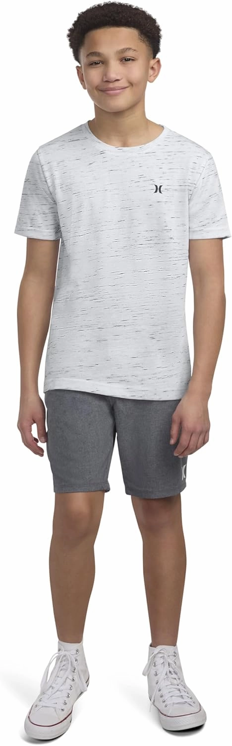 Hurley Boys' Soft Basic Cloud Slub T-Shirt