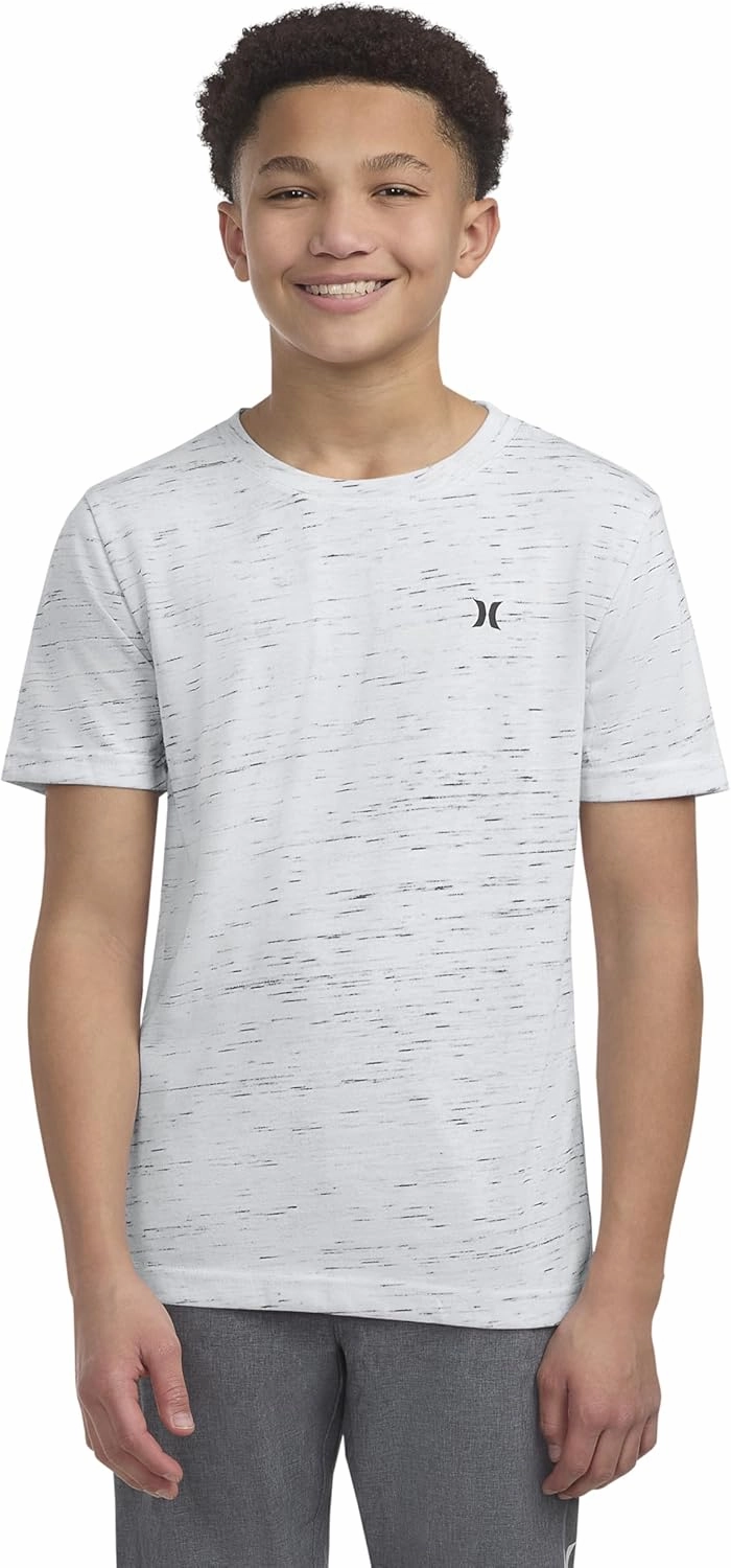 Hurley Boys' Soft Basic Cloud Slub T-Shirt