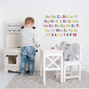 I'm Not Perfect Alphabet & Numbers Kids Bedroom Wall Sticker