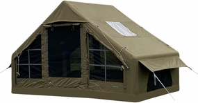 Inflatable Camping Tent for 3 4 Person,Luxury Outdoor Tent for Family Glamping,Outdoor Party, Easy Setup 4 Season Waterproof Windproof Outdoor Blow Up Tent