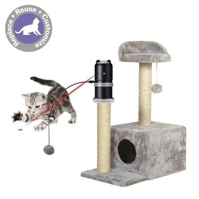 Interactive Cat Laser Toy - Portable Pet Plaything