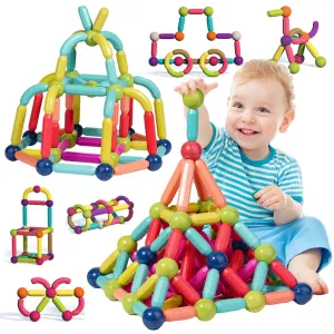 Interactive Magnetic Stick Building Blocks