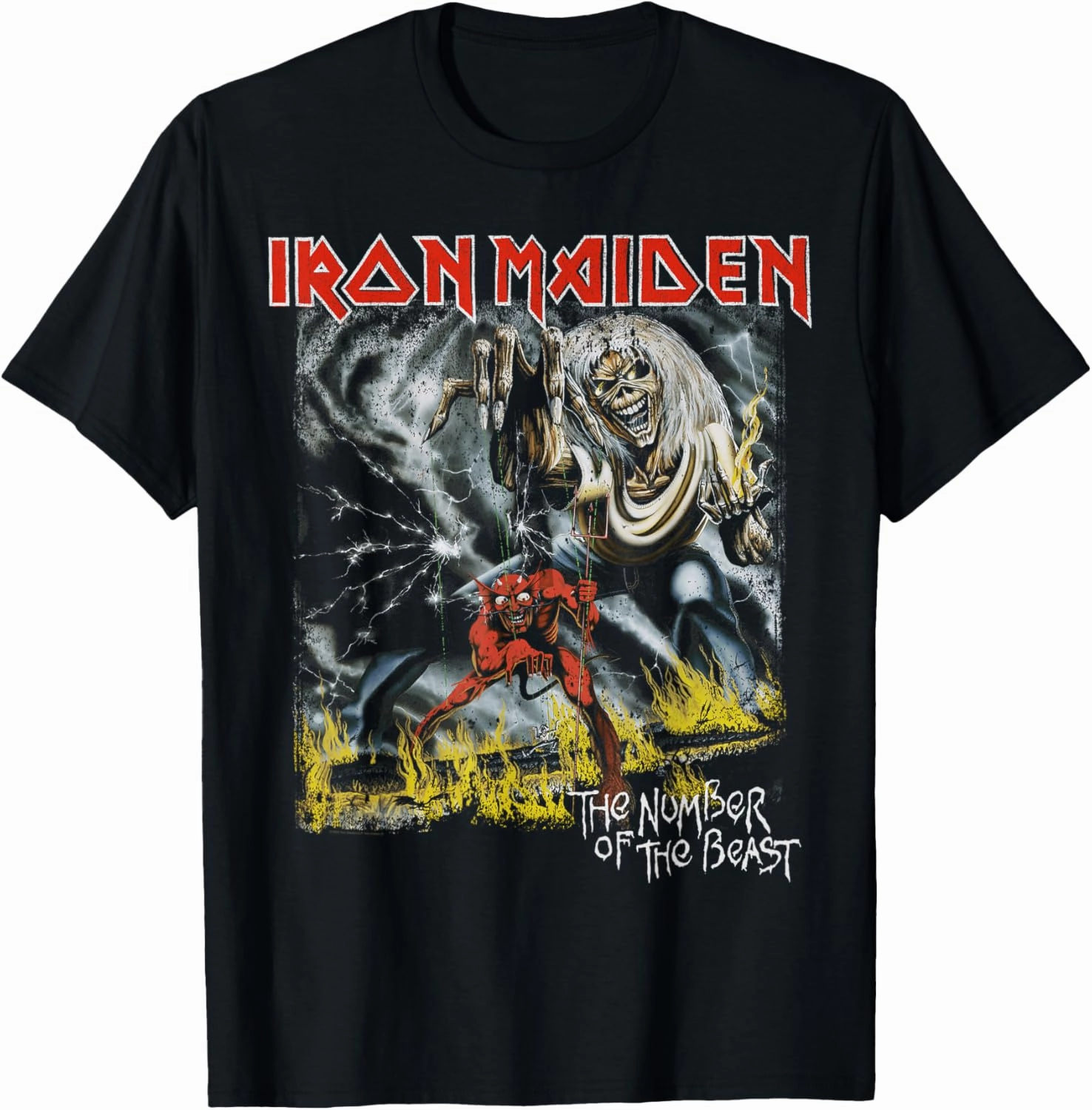 Iron Maiden - Eddie Number Of The Beast T-Shirt