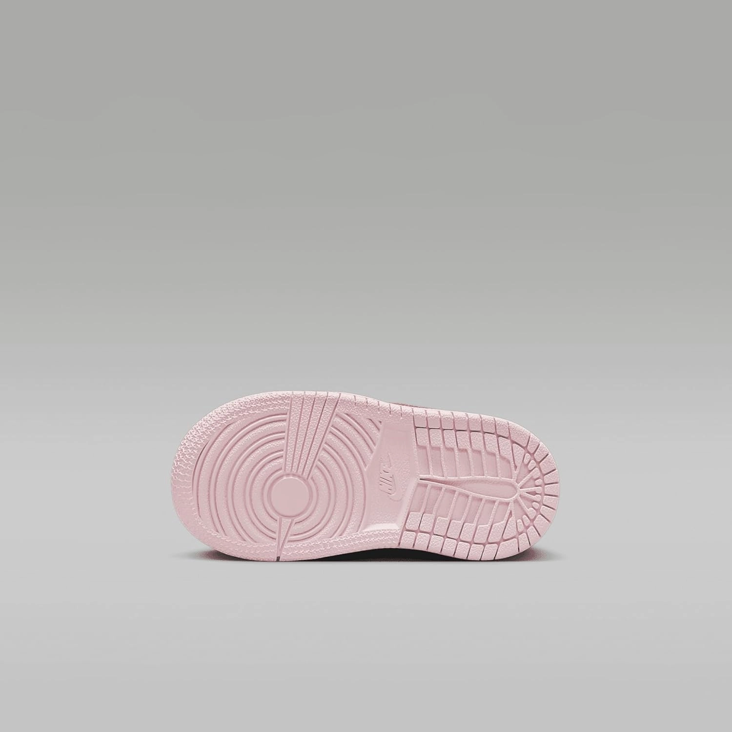 Jordan 1 Mid Baby/Toddler Shoes (DQ8425-608, Pink Foam/Fire Red/White)