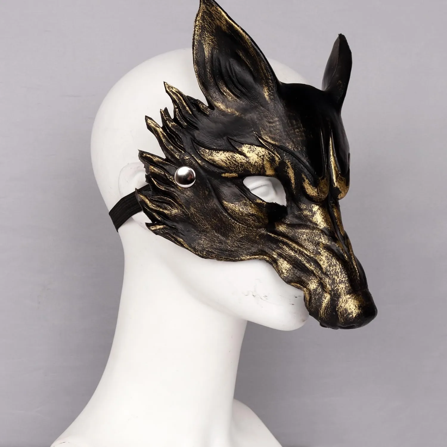 Joukavor Scary Animal Halloween Mask Realistic Face Mask Head Mask for Adults