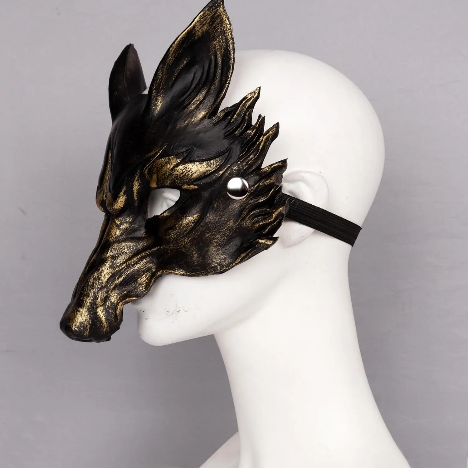 Joukavor Scary Animal Halloween Mask Realistic Face Mask Head Mask for Adults