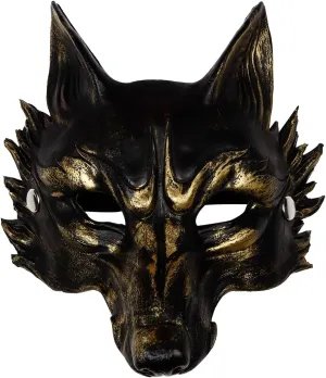 Joukavor Scary Animal Halloween Mask Realistic Face Mask Head Mask for Adults