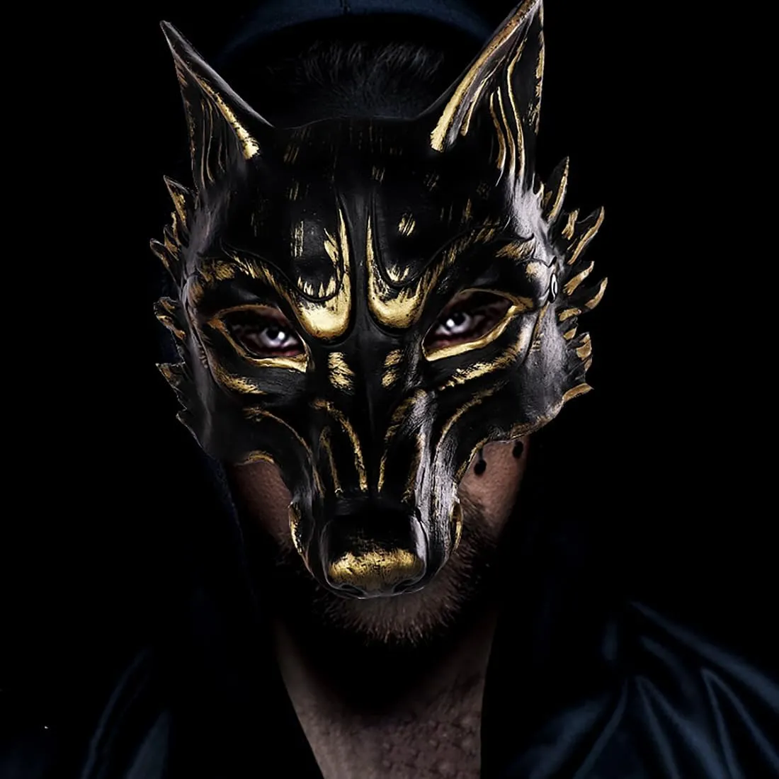 Joukavor Scary Animal Halloween Mask Realistic Face Mask Head Mask for Adults