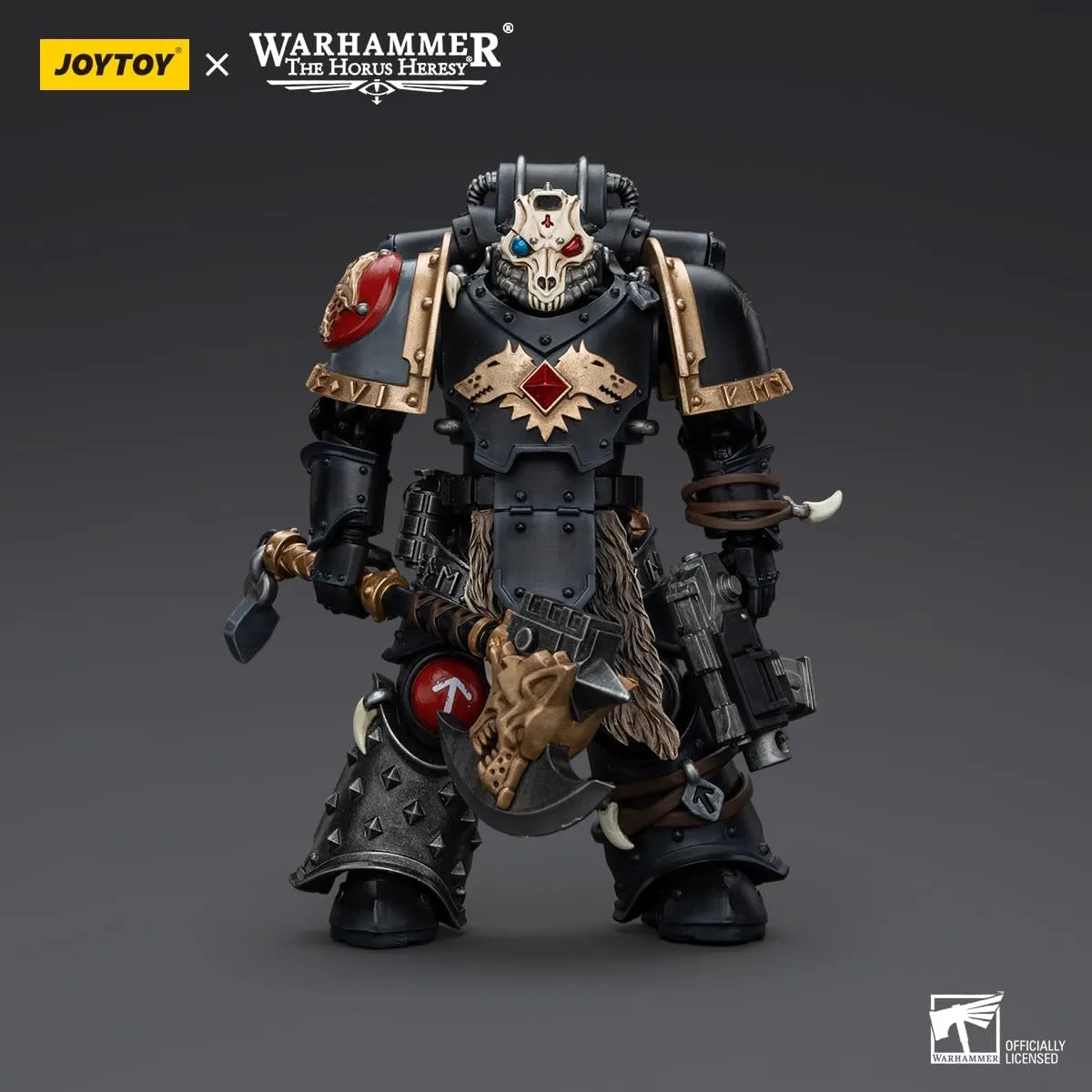 JOYTOY Warhammer 40,000 1/18 Action Figures Space Wolves Deathsworn Pack Deathsworn 4 Model Collection