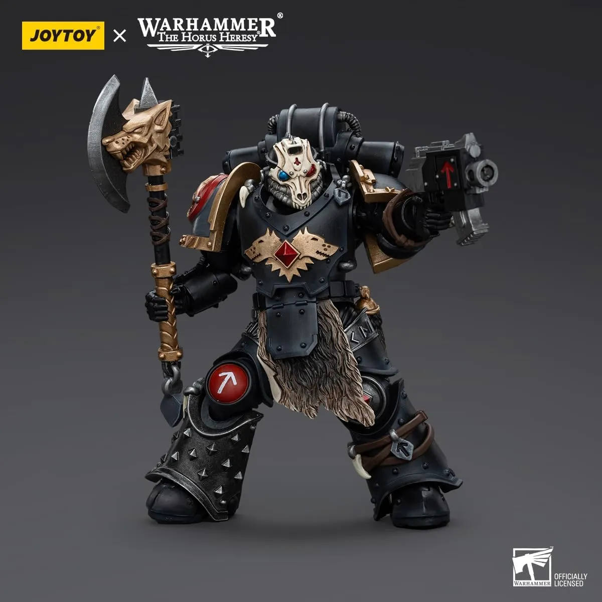 JOYTOY Warhammer 40,000 1/18 Action Figures Space Wolves Deathsworn Pack Deathsworn 4 Model Collection