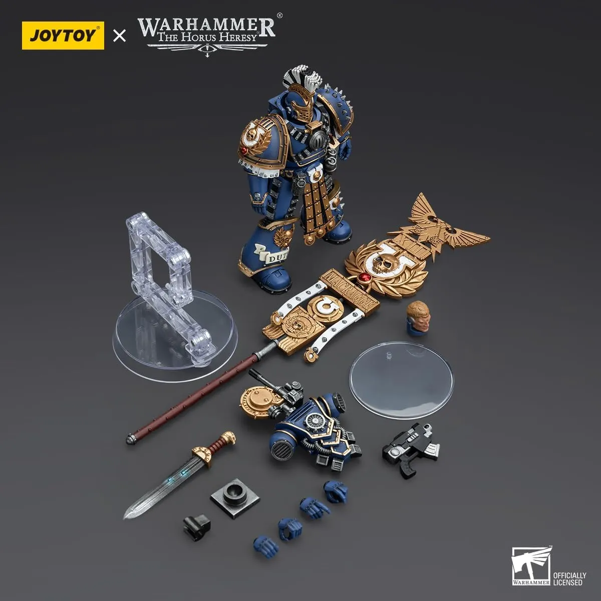 JOYTOY Warhammer 40,000 1/18 Action Figures Ultramarines Remus Ventanus Model Collection