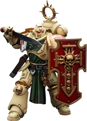 JOYTOY Warhammer 40K Dark Angels 1/18 Action Figures Dark Angels Bladeguard Veteran Model Collection