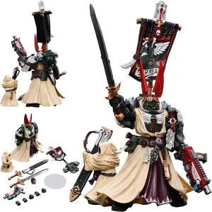 JOYTOY Warhammer 40K Dark Angels 1/18 Action Figures Dark Angels Supreme Grand Master Azrael Collection