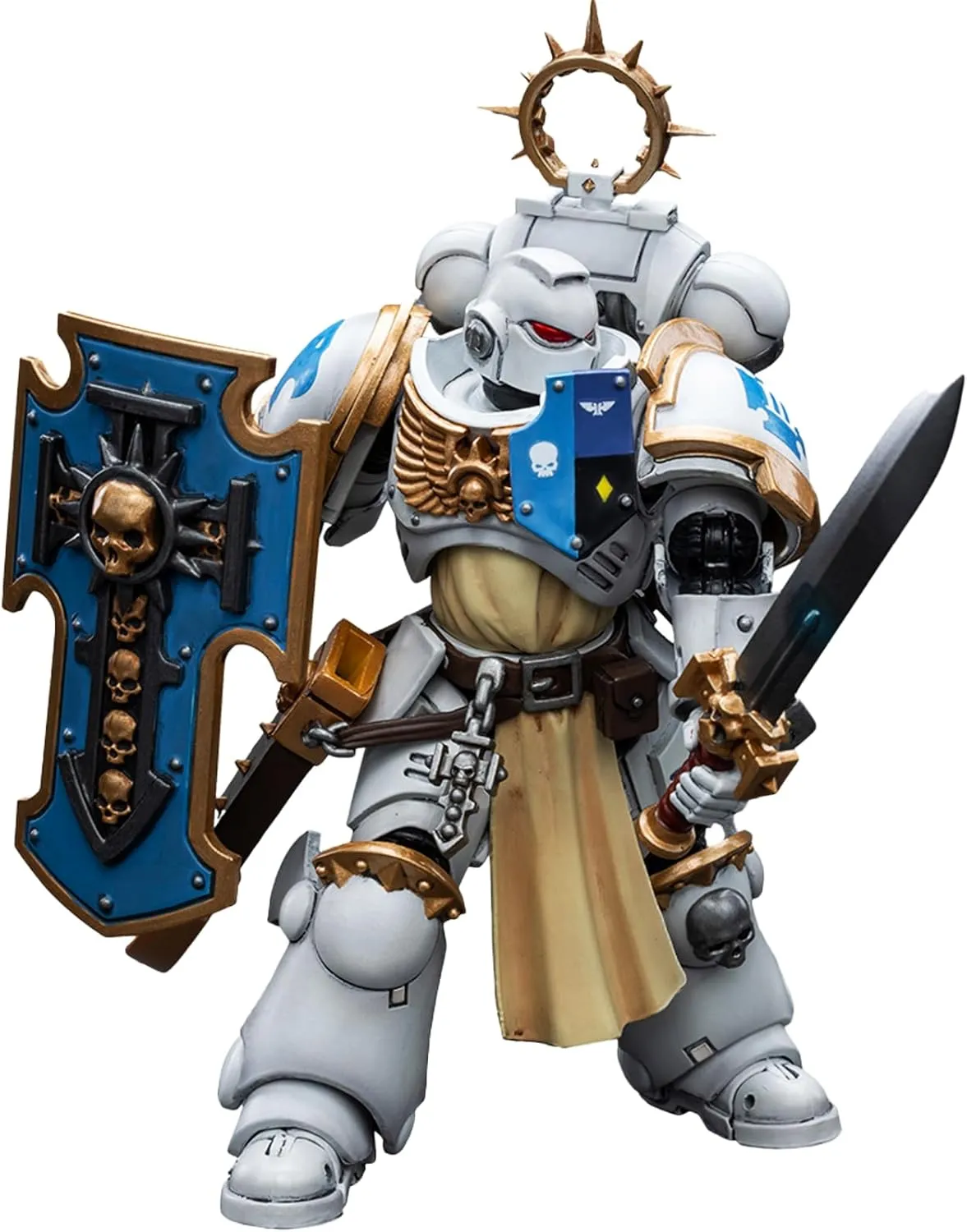 JOYTOY Warhammer 40K White Consuls 1/18 Action Figures White Consuls Bladeguard Veteran Model Collection