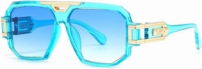 Junsika Retro Oversized Sunglasses for Men Women Fashion Vintage Square Aviator Designer Shades Sunglasses