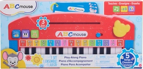 Just Play ABCmouse® Play-Along Piano, 3 Learning Modes, Learning and Education, Pretend Play, Kids Toys for Ages 3 Up