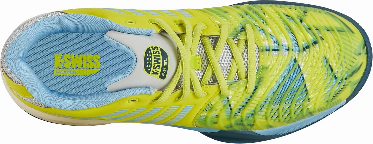 K-Swiss Men's Express Light 3 HB Padel Shoes (Dazzling Blue/Estate Blue/Evening Primerose)