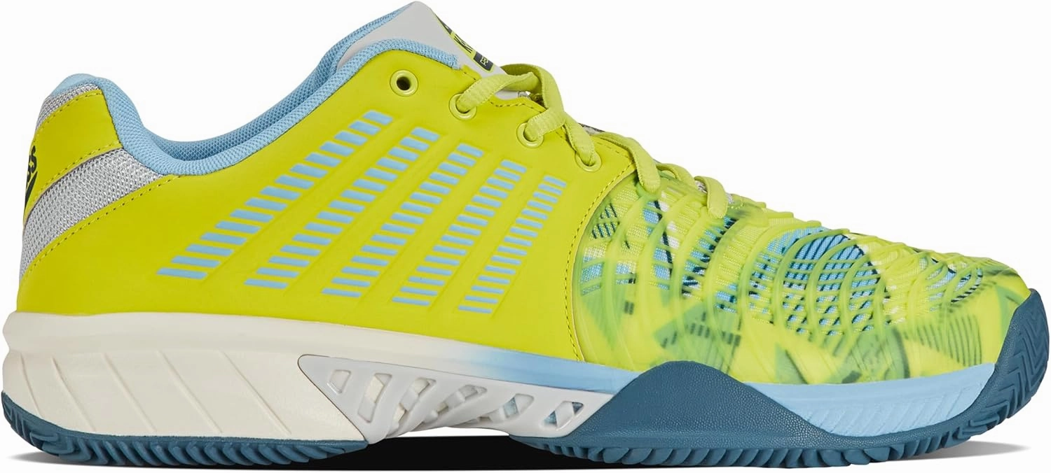 K-Swiss Men's Express Light 3 HB Padel Shoes (Dazzling Blue/Estate Blue/Evening Primerose)